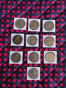 Lot 10 HOBO DOLLARS COMMEMERATIVE COINS. #A314 - Picture 1 of 2