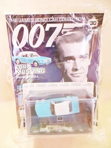 JAMES BOND 007 SAMMLUNG 30 'FORD MUSTANG, THUNDERBALL & MAGAZIN 1:43. MIB. - Bild 1 von 4