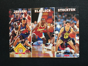 1993-94 Skybox Michael Jordan Baylock Stockton #289 HOF MVP Bulls