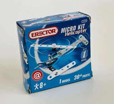 Erector brand MICRO KIT Helicopter 1701B - Image 1 of 4