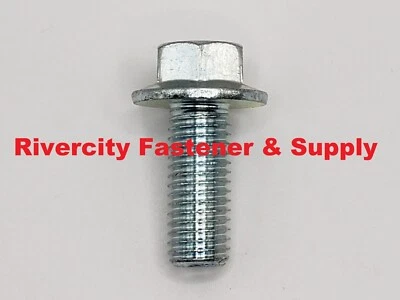 M12-1.75x30 Hex Head Flange Bolts 12mm x 30mm Grade 10.9 Screws M12x1.75 x 30 - Image 1 of 4