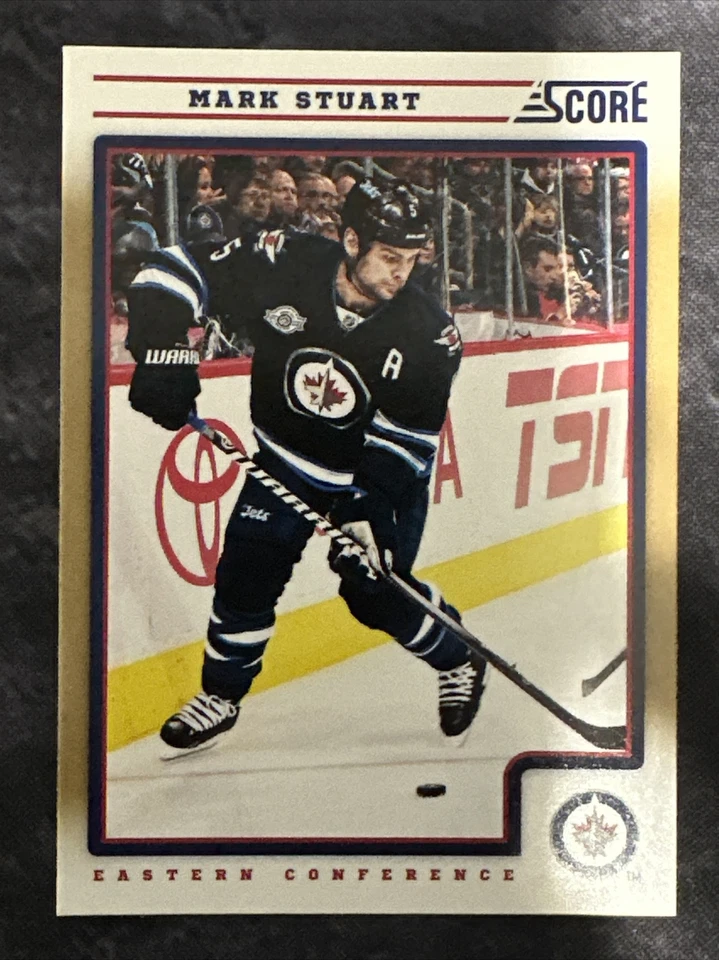 2012-13 Score Gold Rush 490 Mark Stuart Winnipeg Jets - Image 1 of 2