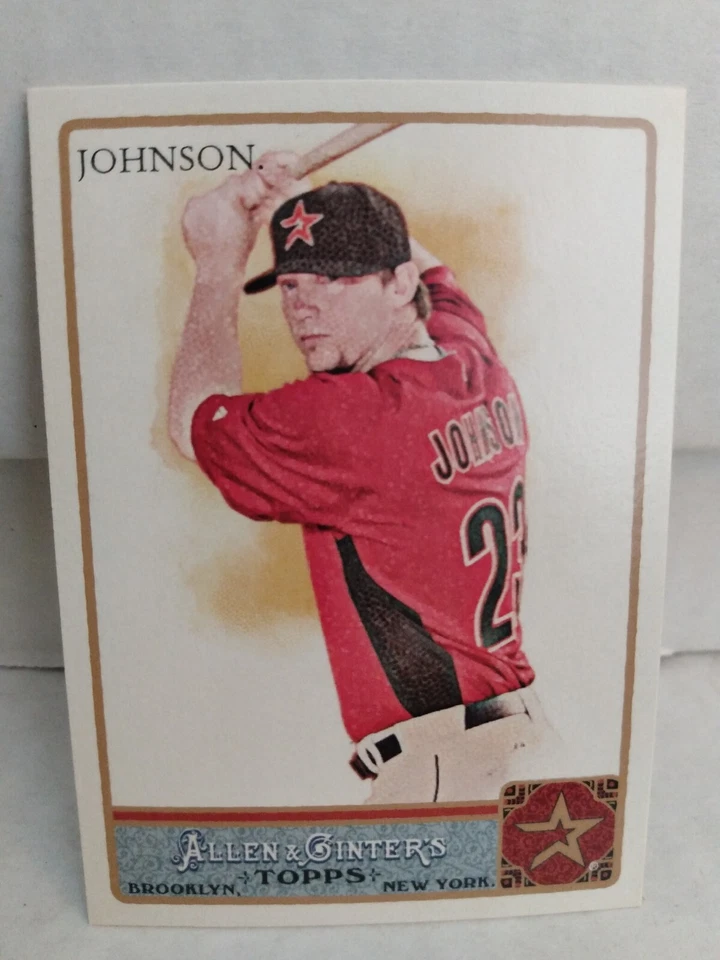 2011 Topps Allen Ginter #328 SP Chris Johnson Houston Astros Fort Myers FL - Image 1 of 1