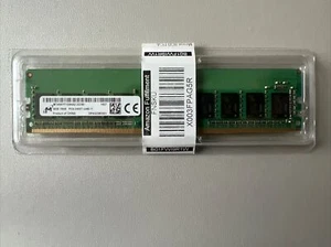 Micron 8GB 1Rx4 PC4-2400T DDR4 2400MHz PC4-19200R ECC RDIMM Server Memory RAM 1x - Picture 1 of 4