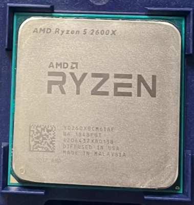 AMD Ryzen 5 2600X Socket AM4 3.6GHz 6C/12T 16MB 95W CPU Processors - Image 1 of 3