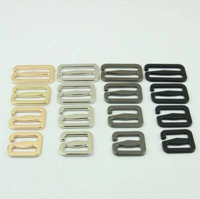 Zinc Alloy Clasp Hook 9 Webbing Buckles Adjusters Bag Backpack Luggage Hardware - Image 1 of 4