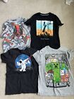 Boys Summer Lot 4-pieces. Size 8-10 Shirts Gently Used Excellent Condition