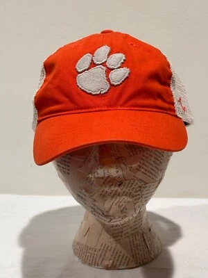 Lot of 2 Zephyr Clemson Tigers Adjustable Back Trucker Hat NCAA College Football - Image 1 of 4