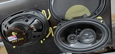 CRITICAL MASS 音频美国扬声器 RS693 3 路高功率音响质量最佳 6X9 英寸 — 第 1/2 张图片