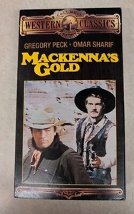 Mackennas Gold 1969 (VHS, 1994)  Gregory Peck Omar Sharif *Buy 2 Get 1 Free* - Picture 1 of 3