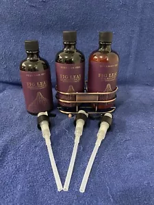Beekman 1802 Goat Milk Hand Body Wash & Lotion Fig Leaf Caddy Set - Picture 1 of 5