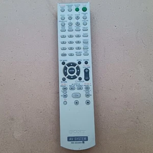 Sony Remote RM ADU004 Genuine AV System TV Audio Karaoke Top Menu Used #532 - Imagen 1 de 3