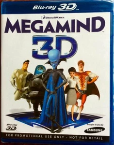MEGAMIND Blue Ray 3D Promotional Brand NEW - SEALED (2010) - Bild 1 von 3