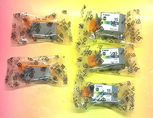 5 Stück: 3 (DREI) CANON TINTENTANK BCI-15 FARBE +2 (ZWEI) CANON BCI-15 SCHWARZ NEU! - Bild 1 von 5