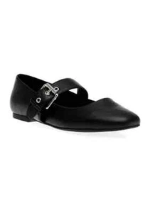 DV By Dolce Vita Womens Munich Flat Shoes Shoes Ivory/ Black - Picture 1 of 10