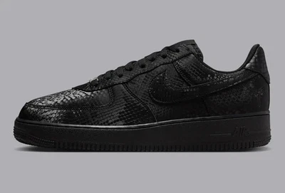 Nike Kobe Air Force 1 Low “Triple Black” Sneakers Retro IB0018-003 Mens Size - Image 1 of 4