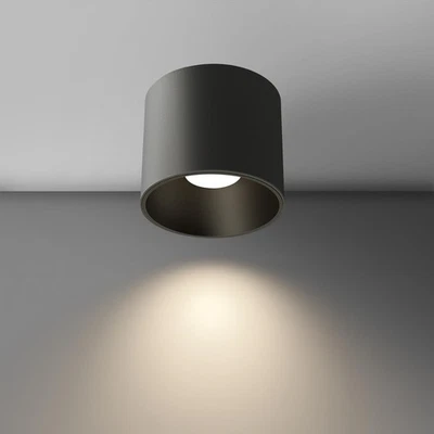 Modern Ceiling Spot Light Fixture, Dimmable Flush Mount Light 4.72'' Cylinder... - Image 1 of 4