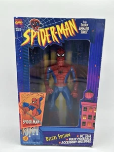 1994 Toy Biz Deluxe Edition Spider-Man "The Animated Series" 10-inch Figure - Picture 1 of 6