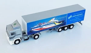 ALBEDO 1:87 #0928 Volvo F16 Globetrotter trailer Jahn Reisen LTU - Foto 1 di 2