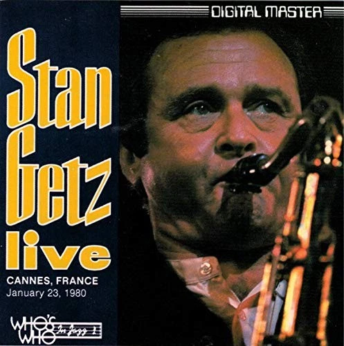 STAN GETZ - Stan Getz Live - Cannes, France January 23, 1980 - CD - Live - Mint Foto 1 de 1