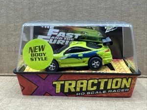 2005 Johnny lightning xTraction HO Sca Fast and Furious GREEN MITSUBISHI ECLIPSE - Picture 1 of 6