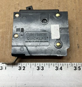 Cutler-Hammer Quicklag Circuit Breaker 120/240VAC - Picture 1 of 5