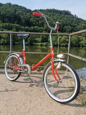 Klapprad Constant Rot 20 Zoll Vintage Fahrrad - Bild 1 von 4