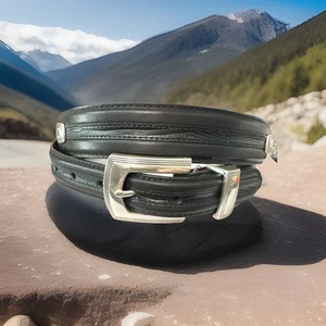 Brighton Belt Leather Taper Size 46 M40853 NWT List $64 - Picture 1 of 4