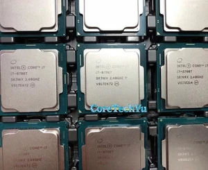 Intel Core i7 8700T cpu processor 6 cores 12 threads 2.4GHZ 35w- - Picture 1 of 2