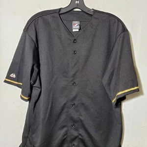 Majestic Baseball MLB Authentic On Field leeres Trikot schwarz Herren Large neu ohne Etikett  - Bild 1 von 9