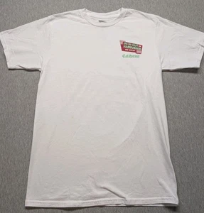 In - N - Out Hamburgers White Short Sleeve Pullover T-Shirt - Size Medium - Picture 1 of 10