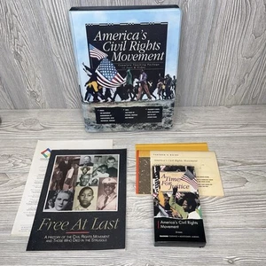 America's Civil Rights Movement VHS Curriculum w/ Teacher's Guide & Booklet - Picture 1 of 10