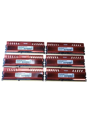 PV316G160C9KRD Patriot Viper 3 48GB Kit (6 X 8GB) PC3-12800 DDR3-1600MHz DIMM - Image 1 of 4