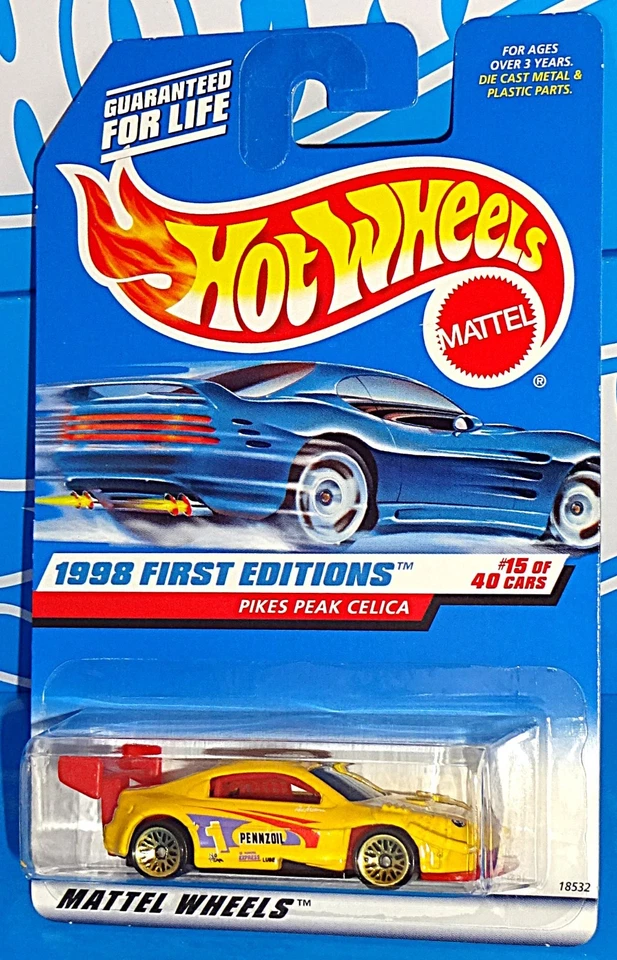 1998 Hot Wheels First Editions 15 of 40 Pikes Peak Celica