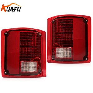 Pair (2) Sequential Tail Lights LED Brake for 1973-1987 Chevrolet Pickup Truck - Picture 1 of 13