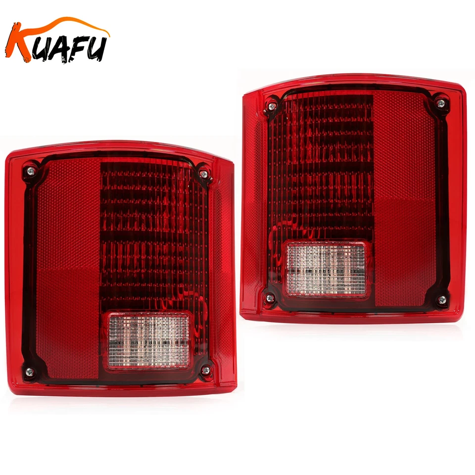 Pair (2) Sequential Tail Lights LED Brake for 1973-1987 Chevrolet Pickup Truck - Image 1 of 4