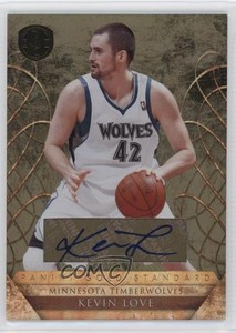 2010-11 Panini Gold Standard Signatures /25 Kevin Love #9 Auto