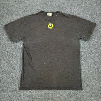 Buffalo Wild Wings 衬衫男式大号灰色标志制服图案 T 恤短袖 — 第 1/4 张图片