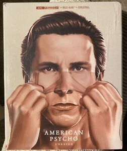 American Psycho (Unrated) (4K UHD/Blu-ray/Digital) New/Sealed Steelbook