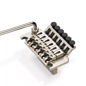 Schaller Nickel Floating Classic Tremolo Trem System w/ R2 Nut, 32 Block - Picture 1 of 6