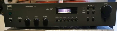 NAD 712 Integrated Stereo AM/FM Receiver HiFi Tested Working Serviced SEE VIDEO - Image 1 of 4