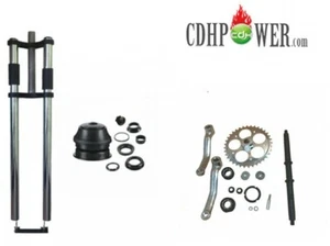 CDH 26" Non Suspension Bike Fork & -1/8" Threadless Headset & 36T Wide Crank set - Picture 1 of 13