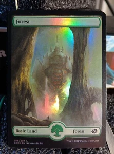 MTG Forest #286 Foil Basic Land The Brothers' War MTG  - Picture 1 of 2
