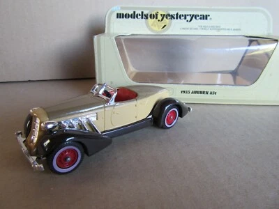 933I Matchbox Y-19 England Auburn 851 1935 Spider 1:42 +Box - Image 1 of 4