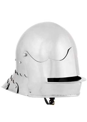 ULFBERTH Gotischer Schaller, ca. 1480, 2 mm Stahl - Mittelalter Helm Schaukampf - Bild 1 von 4