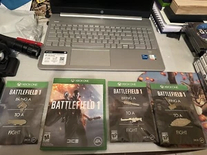 XBOX ONE Promo - Battlefield 1 Enamel Pin Set - With Game - NEW SEALED 3 Sets - Picture 1 of 4