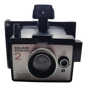 Vintage Polaroid Square Shooter 2 Instant Film Land Camera USA Untested - Bild 1 von 10