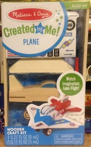 Melissa und Doug erstellt von mir Flugzeug Holz Bastelset  - Bild 1 von 2