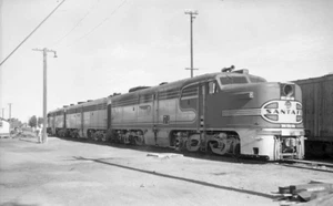 Santa Fe AT&SF Railroad 74 PA Negative 0523 - Picture 1 of 1
