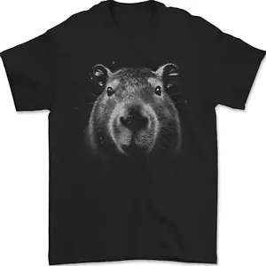 A Cool Capybara Mens T-Shirt 100% Cotton - Picture 1 of 2